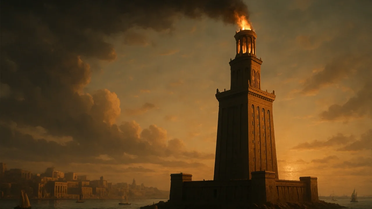 Le phare dalexandrie merveille du monde