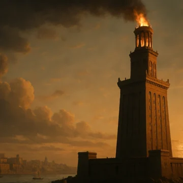Le phare dalexandrie merveille du monde