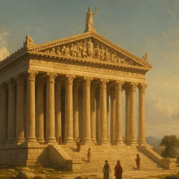 Le temple dartemis a ephese merveille du monde